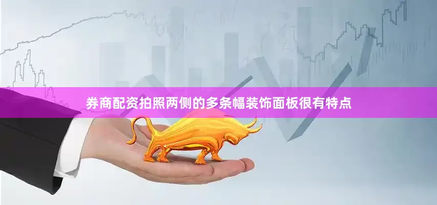 券商配资拍照两侧的多条幅装饰面板很有特点